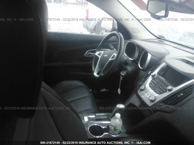 2GNFLHE35F6437969 - 2015 CHEVROLET EQUINOX LTZ GRAY photo 5