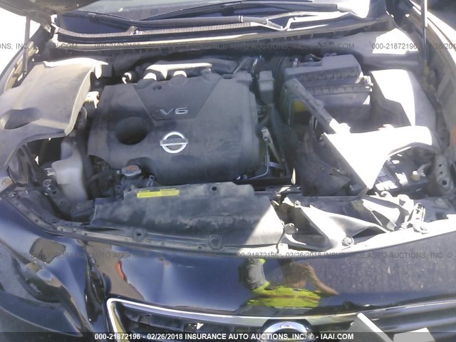 1N4AA5AP6EC474928 - 2014 NISSAN MAXIMA S/SV BLACK photo 10