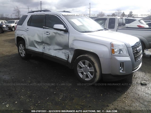 2GKALSEK6D6125619 - 2013 GMC TERRAIN SLE SILVER photo 1