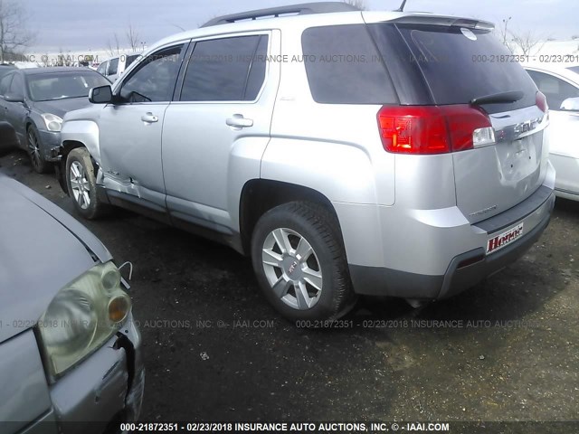 2GKALSEK6D6125619 - 2013 GMC TERRAIN SLE SILVER photo 3