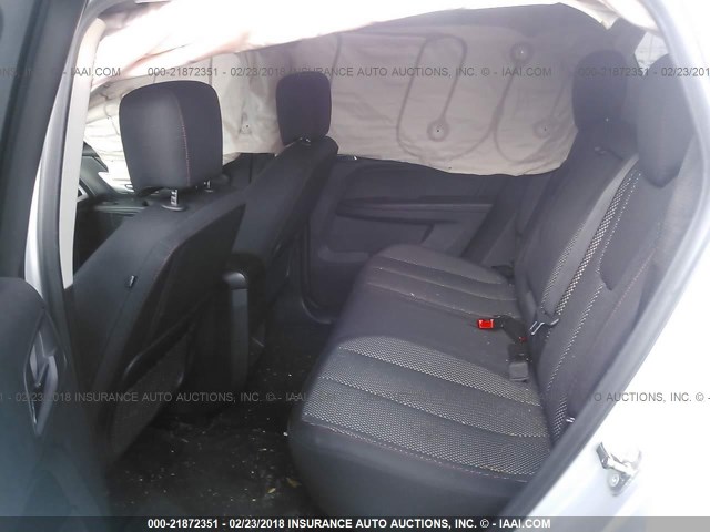 2GKALSEK6D6125619 - 2013 GMC TERRAIN SLE SILVER photo 8