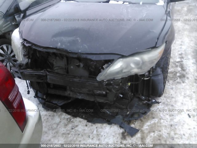 4T1BK3EKXBU118868 - 2011 TOYOTA CAMRY SE/LE/XLE BLACK photo 6