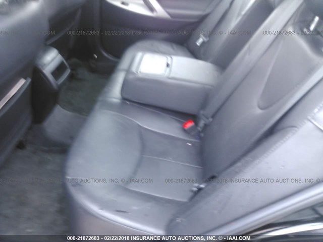 4T1BK3EKXBU118868 - 2011 TOYOTA CAMRY SE/LE/XLE BLACK photo 8