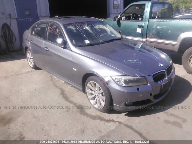 WBAPK5G55BNN81375 - 2011 BMW 328 XI SULEV GRAY photo 1