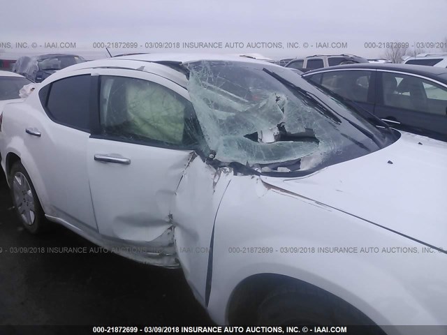 1B3BD4FB5BN587767 - 2011 DODGE AVENGER EXPRESS 白色 照片 6