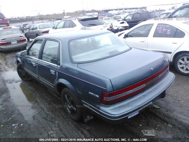 1G4AG55M7S6486956 - 1995 BUICK CENTURY SPECIAL TEAL photo 3