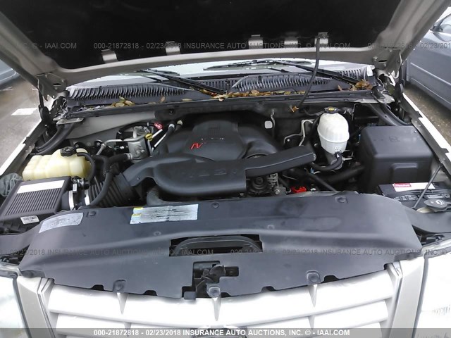 1GYEC63N16R115003 - 2006 CADILLAC ESCALADE LUXURY თაფლისფერი ფოტო 10
