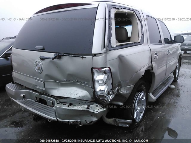 1GYEC63N16R115003 - 2006 CADILLAC ESCALADE LUXURY თაფლისფერი ფოტო 6