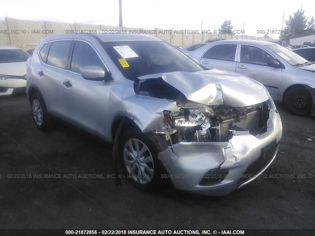 5N1AT2MT9GC742283 - 2016 NISSAN ROGUE S/SL/SV GRAY photo 1