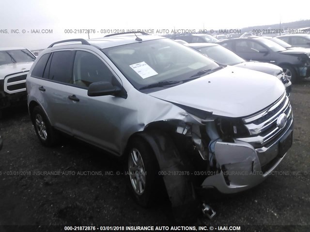 2FMDK3GC2CBA11822 - 2012 FORD EDGE SE SILVER photo 1