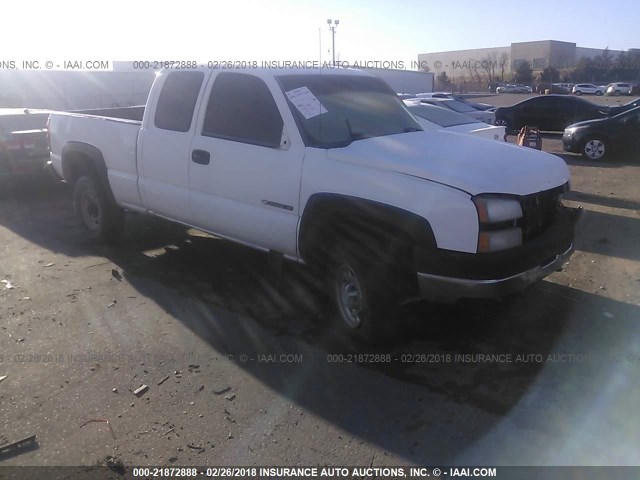 1GCHK29U37E167934 - 2007 CHEVROLET SILVERADO K2500 HEAVY DUTY WHITE photo 1