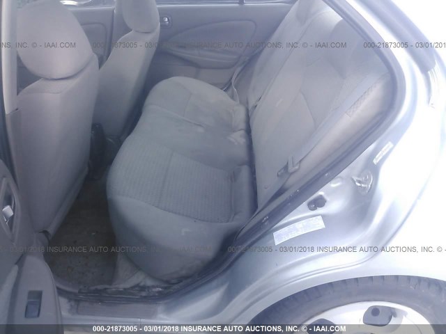 3N1CB51D84L461948 - 2004 NISSAN SENTRA 1.8/1.8S SILVER photo 8