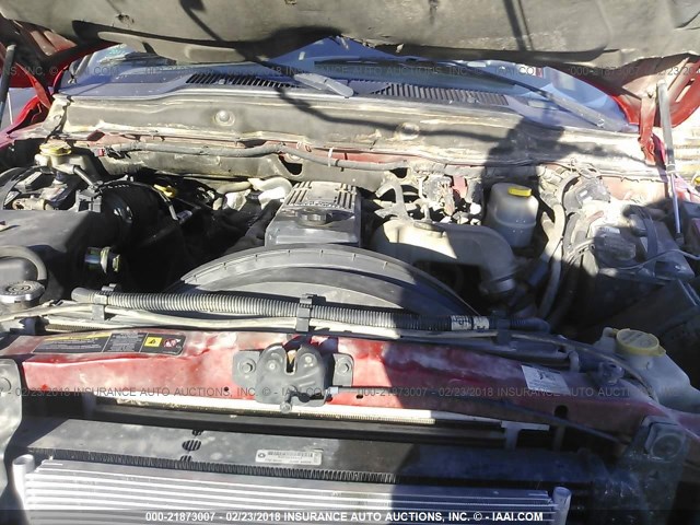 1D7KS28C16J113199 - 2006 DODGE RAM 2500 ST/SLT 红色 照片 10