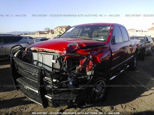 1D7KS28C16J113199 - 2006 DODGE RAM 2500 ST/SLT 红色 照片 6