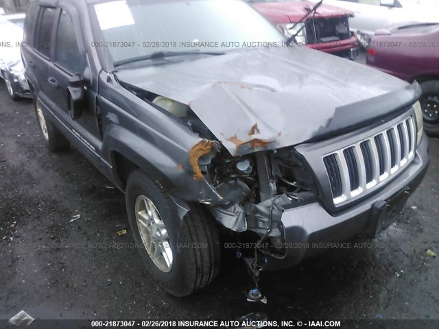 1J4GW48S54C165907 - 2004 JEEP GRAND CHEROKEE LAREDO/COLUMBIA/FREEDOM 灰色 照片 6