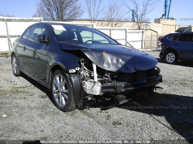 KNAFW6A38D5685455 - 2013 KIA FORTE SX SILVER photo 6