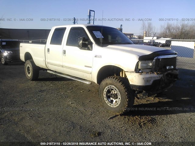 1FTSW31P93EB39961 - 2003 FORD F350 SRW SUPER DUTY WHITE photo 1