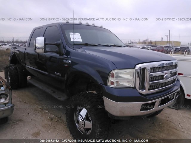 1FTWW33P95EC75573 - 2005 FORD F350 SUPER DUTY BLUE photo 1