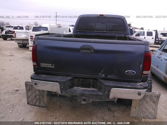 1FTWW33P95EC75573 - 2005 FORD F350 SUPER DUTY BLUE photo 8