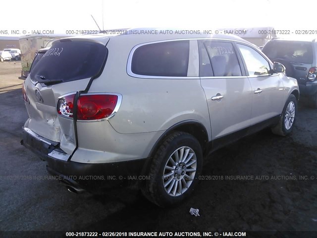 5GAEV23768J242763 - 2008 BUICK ENCLAVE CXL TAN photo 4