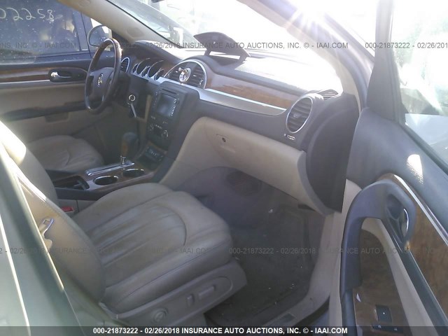 5GAEV23768J242763 - 2008 BUICK ENCLAVE CXL TAN photo 5