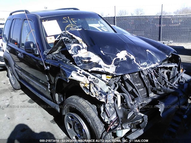 1J4GL48K67W500877 - 2007 JEEP LIBERTY SPORT Qara foto 1