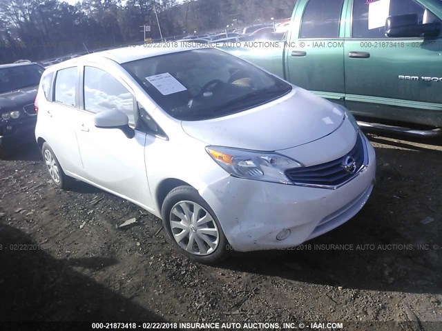 3N1CE2CP5GL375644 - 2016 NISSAN VERSA NOTE S/S PLUS/SV/SL/SR WHITE photo 1