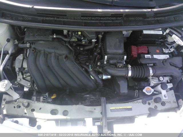 3N1CE2CP5GL375644 - 2016 NISSAN VERSA NOTE S/S PLUS/SV/SL/SR WHITE photo 10