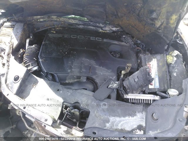 1G1ZA5E09A4117167 - 2010 CHEVROLET MALIBU LS ბურგუნდია ფოტო 10
