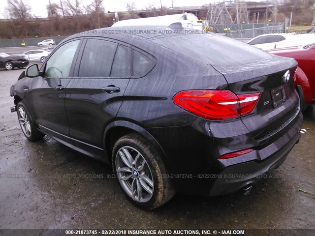 5UXXW7C54J0W65321 - 2018 BMW X4 XDRIVEM40I BLACK photo 3