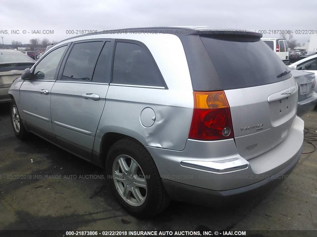 2C4GM68435R662830 - 2005 CHRYSLER PACIFICA TOURING SILVER photo 3