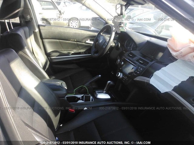 5J6TF1H54DL000342 - 2013 HONDA CROSSTOUR EXL ნაცრისფერი ფოტო 5