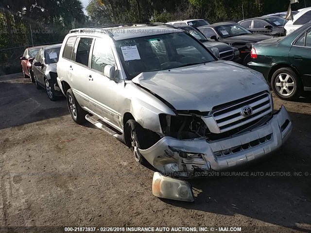 JTEEP21A160162454 - 2006 TOYOTA HIGHLANDER LIMITED SILVER photo 1