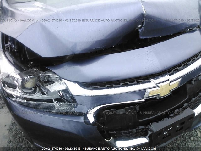 1G11C5SL3FF317088 - 2015 CHEVROLET MALIBU 1LT 蓝色 照片 6