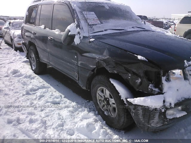 JTEHT05J342064602 - 2004 TOYOTA LAND CRUISER  BLACK photo 6