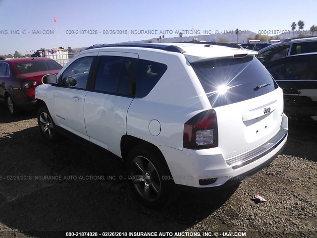 1C4NJCEA9GD642841 - 2016 JEEP COMPASS LATITUDE 白色 照片 3