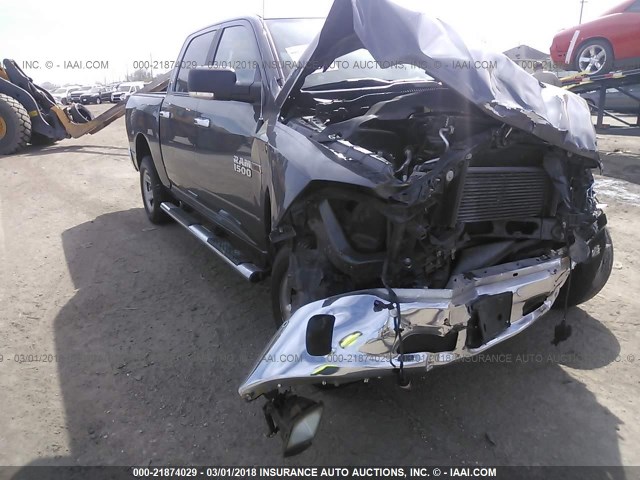 1C6RR7LM6GS259408 - 2016 RAM 1500 SLT GRAY photo 1