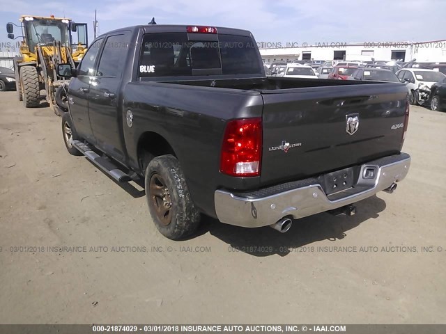 1C6RR7LM6GS259408 - 2016 RAM 1500 SLT GRAY photo 3