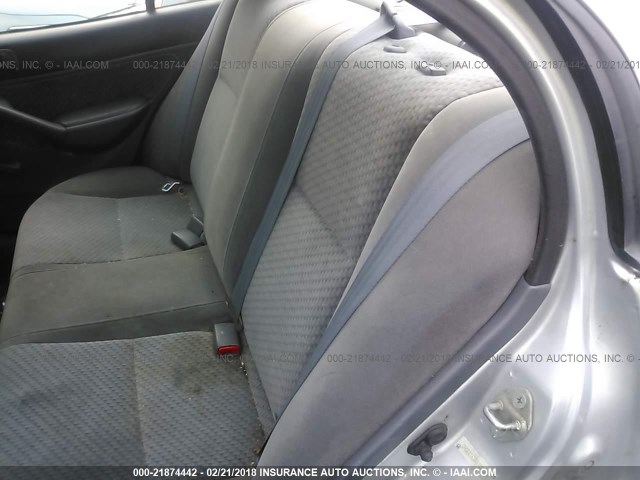 2HGES16344H553552 - 2004 HONDA CIVIC DX VP SILVER photo 8