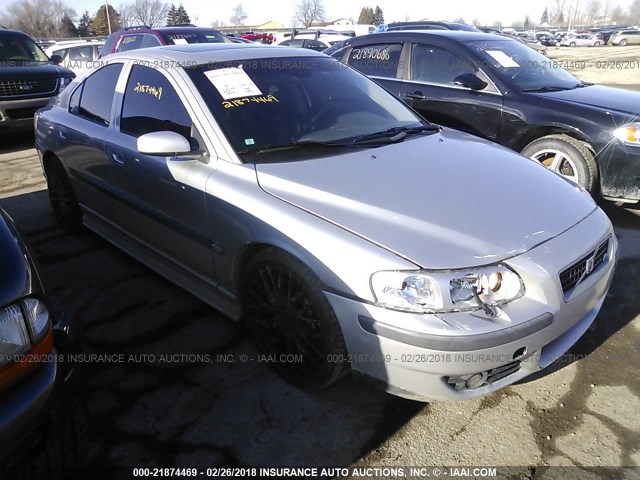 YV1RH52Y542417764 - 2004 VOLVO S60 R SILVER photo 1