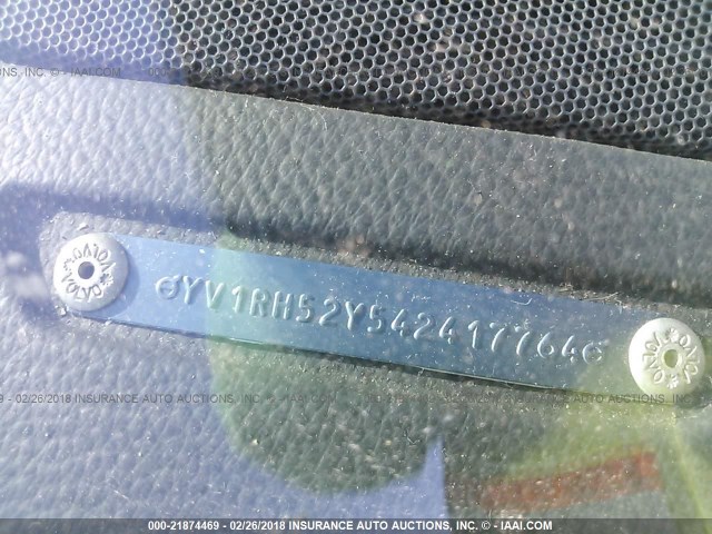 YV1RH52Y542417764 - 2004 VOLVO S60 R 银色 照片 9