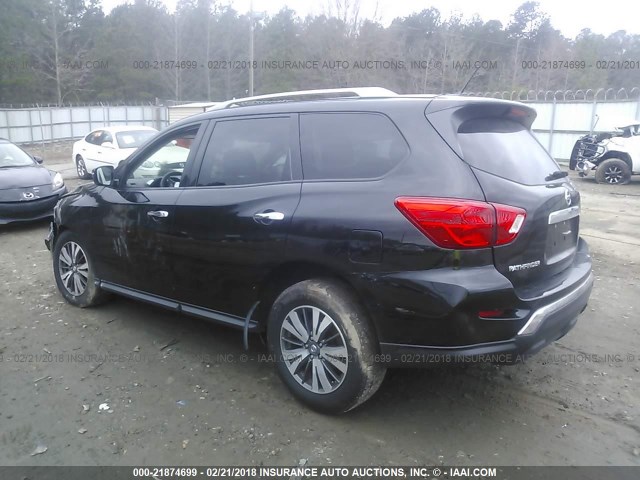 5N1DR2MN4HC650108 - 2017 NISSAN PATHFINDER S/SV/SL/PLATINUM 黑色 照片 3
