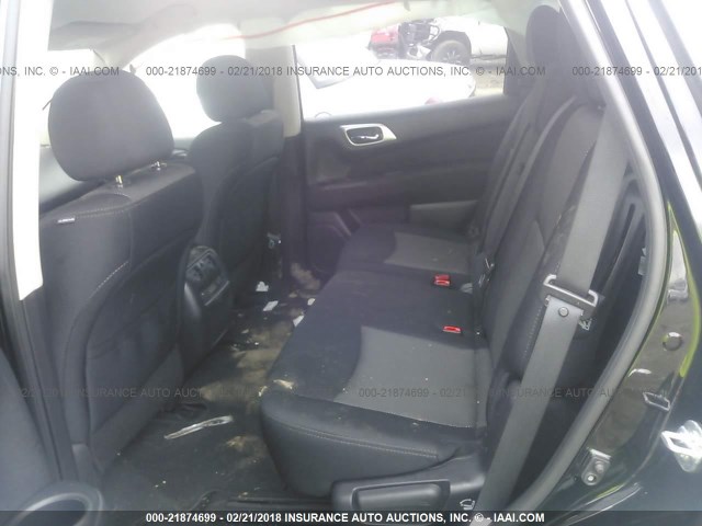 5N1DR2MN4HC650108 - 2017 NISSAN PATHFINDER S/SV/SL/PLATINUM 黑色 照片 8