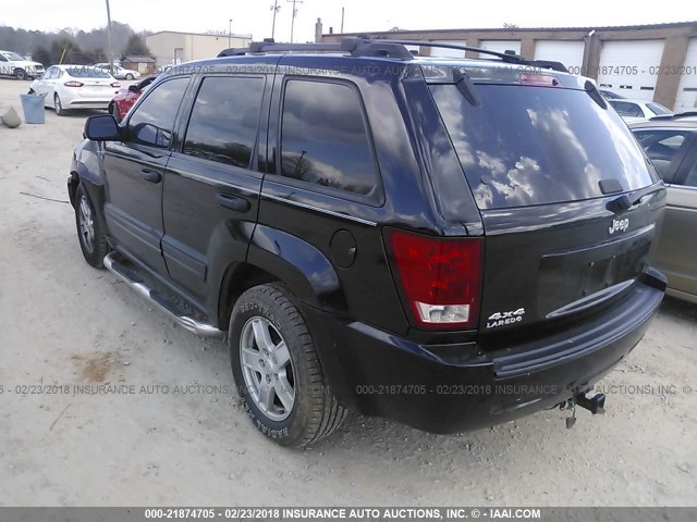 1J4GR48K06C120819 - 2006 JEEP GRAND CHEROKEE LAREDO/COLUMBIA/FREEDOM 黑色 照片 3