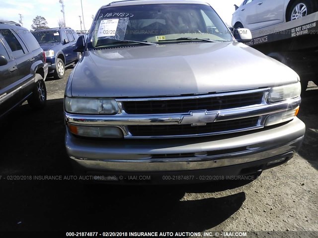 1GNEK13T21J315722 - 2001 CHEVROLET TAHOE K1500 BROWN photo 6