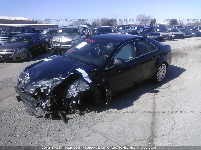 1G6DS5E37C0124379 - 2012 CADILLAC CTS PREMIUM COLLECTION BLACK photo 2