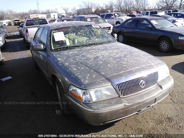 2MEFM74W34X687518 - 2004 MERCURY GRAND MARQUIS GS GRAY photo 1