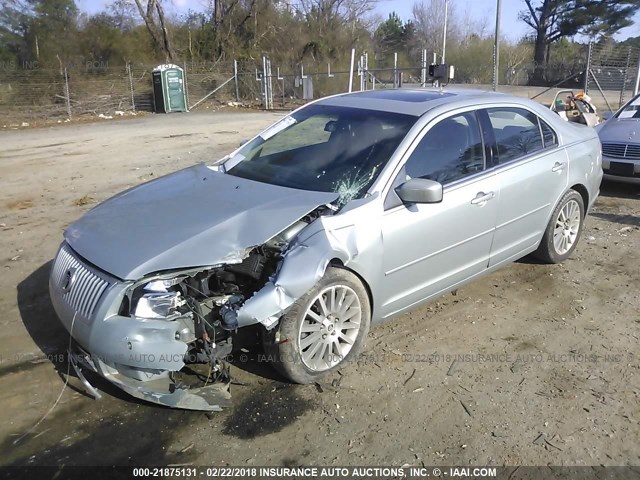 3MEFM08Z26R657164 - 2006 MERCURY MILAN PREMIER SILVER photo 2