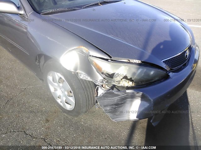 4T1BE32K96U697613 - 2006 TOYOTA CAMRY LE/XLE/SE GRAY photo 6