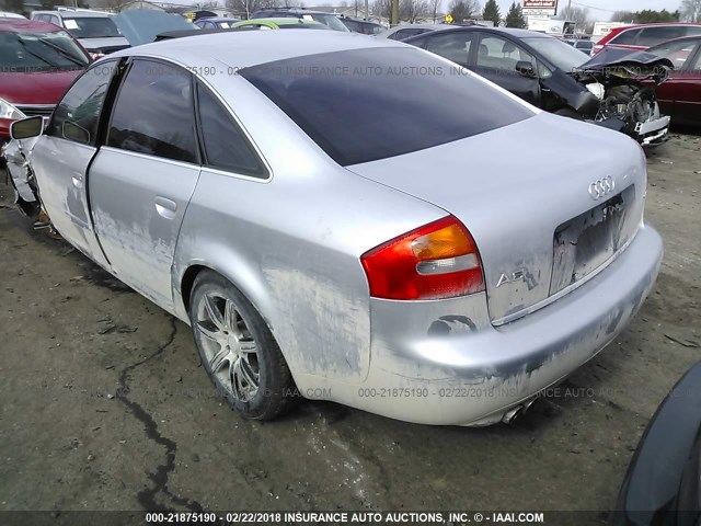 WAUJT64BX3N056896 - 2003 AUDI A6 3 SILVER photo 3